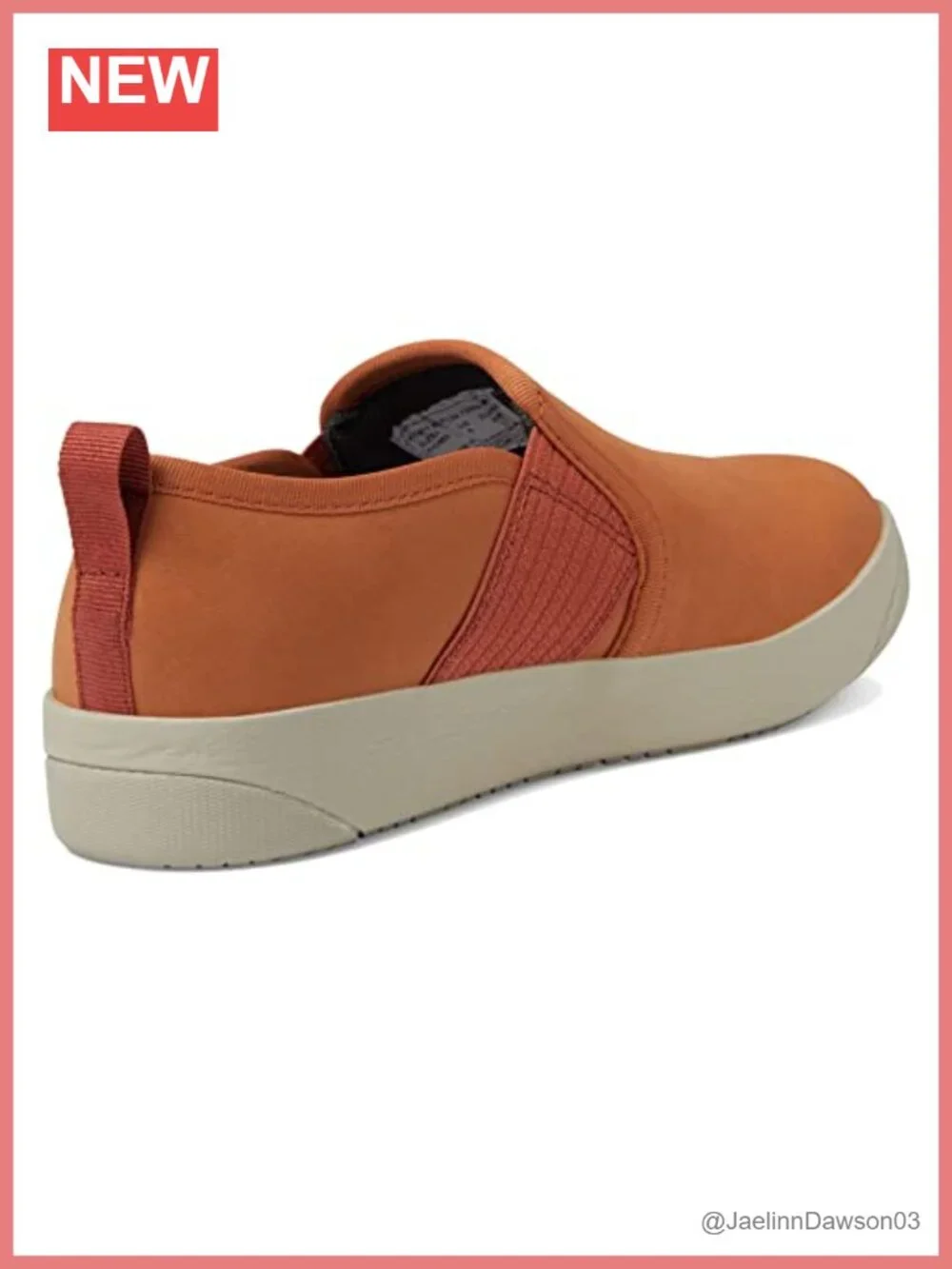 Water Resistant Leather Slip-On Loafers with Cushioned EVA Footbed